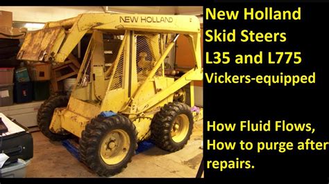 nh l775 skid steer vickers transmission|New Holland L35, L775 Skid Steer (Vickers) Explaining the.